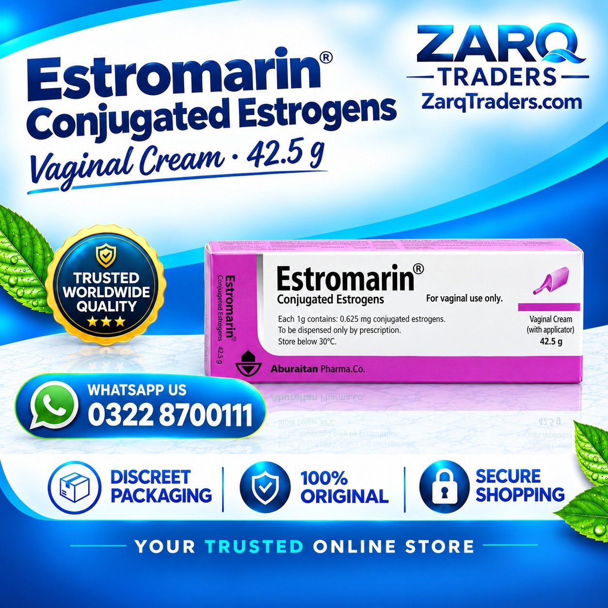 Estromarin Conjugated For Vaginal Price In Pakistan