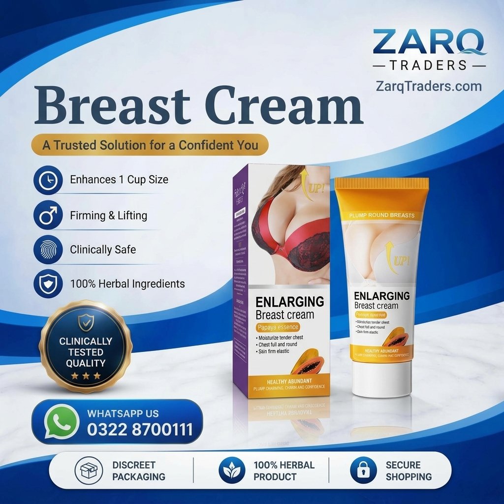 Breast Enhancement Cream, Natural Breast Enlargement Cream In Pakistan