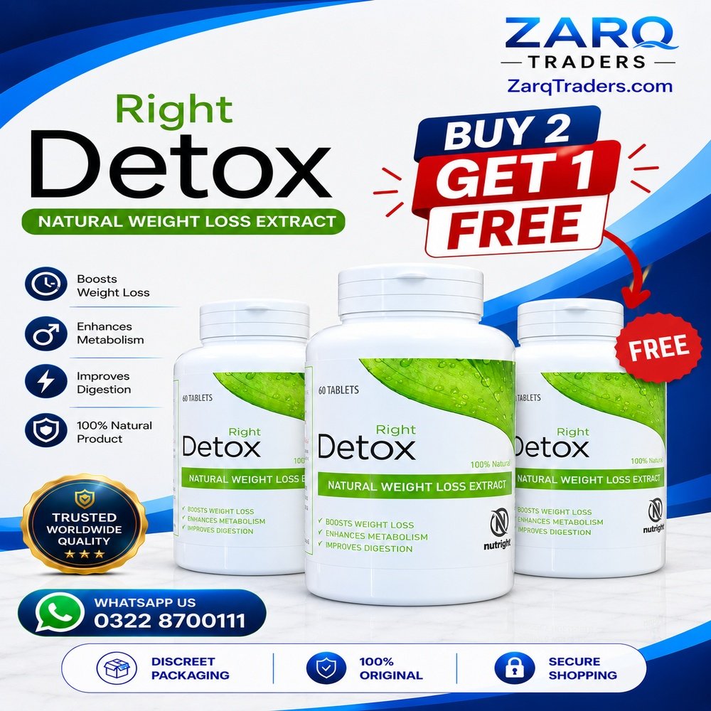 Buy 2 Right Detox & Get 1 Free In Pakistan