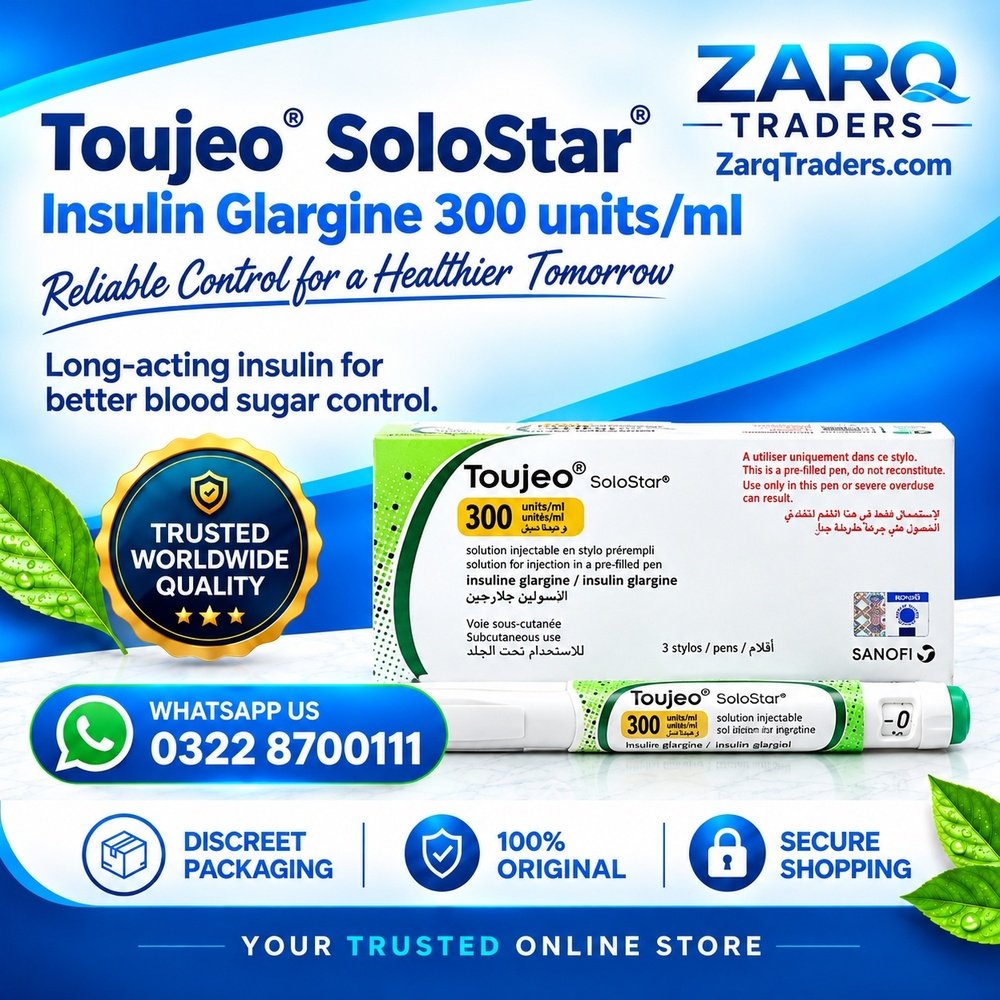 Toujeo Solostar Prefilled Pen 300 Units/ml Price In Pakistan