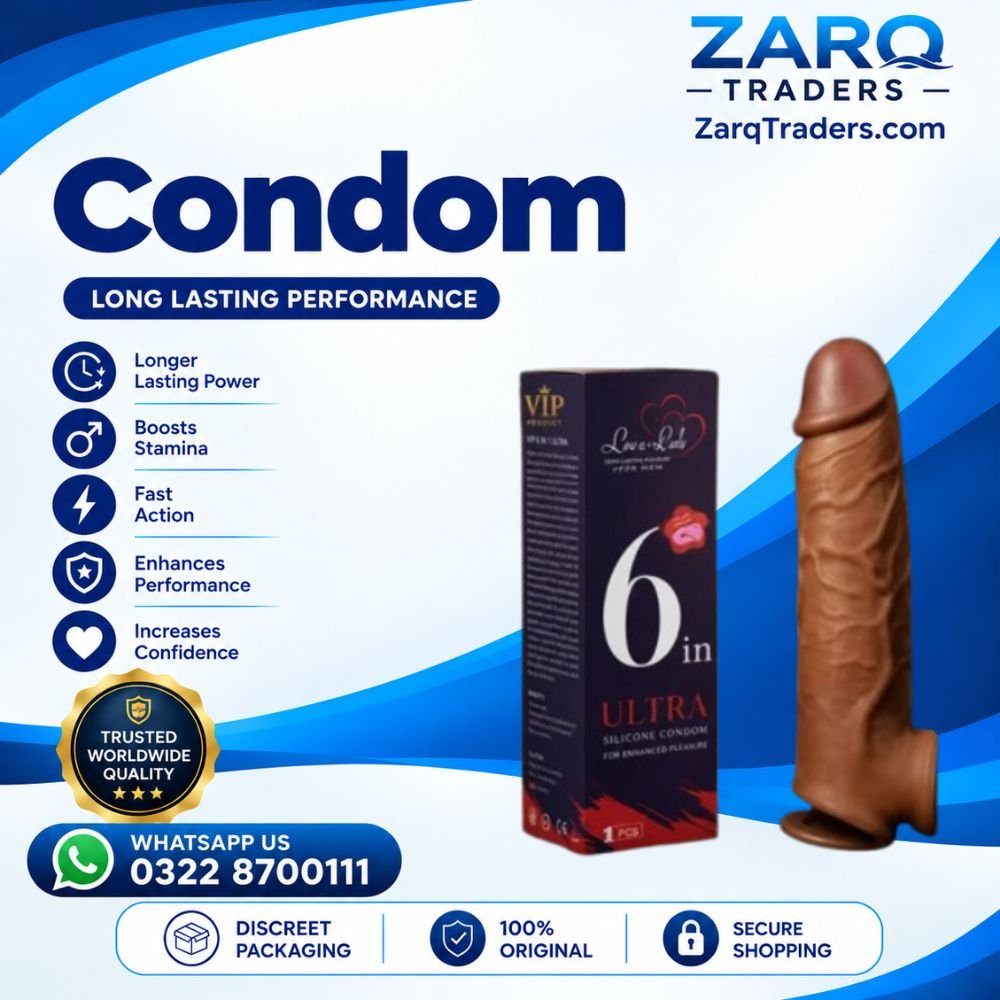 6 Inch Skin Colour Silicone Condom In Price In Pakistan
