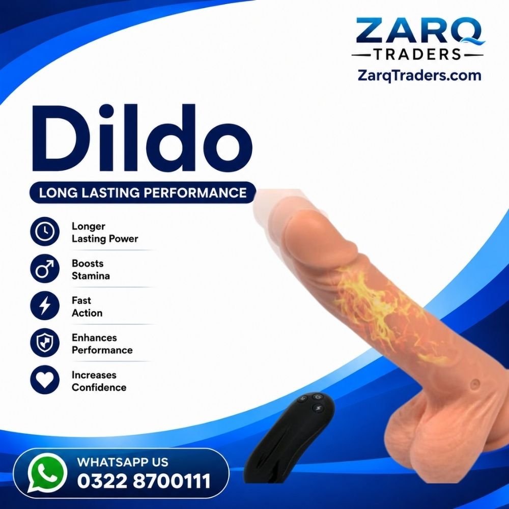 21.5 CM Realistic Dildo Vibrator In Pakistan 