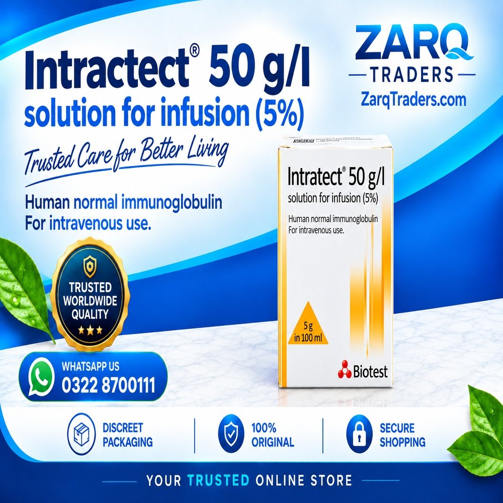 Biotest Interact 50 g/l Solution for infusion 5% Price In Pakistan