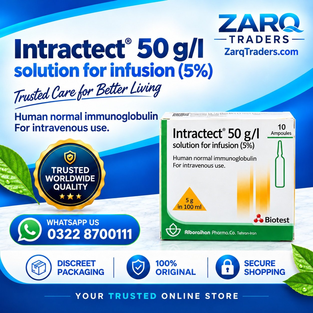 Progesterone Fertigest 50mg injection with 10 ampules Price In Pakistan