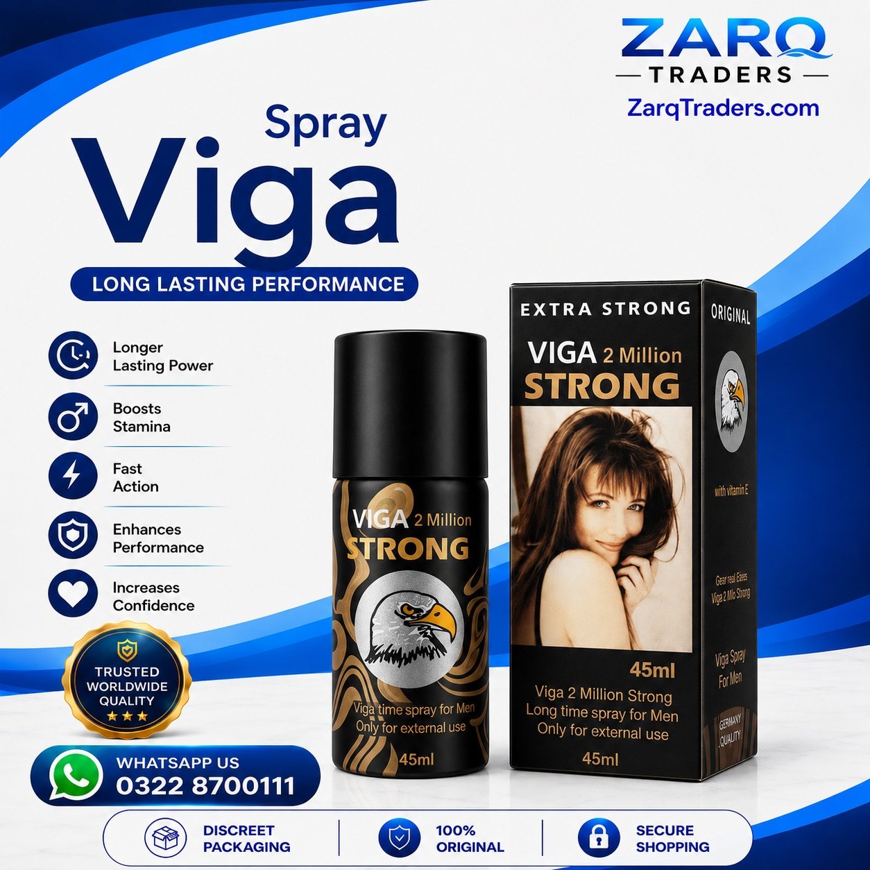Viga 2 Million Delay Spray Strong In Pakistan 